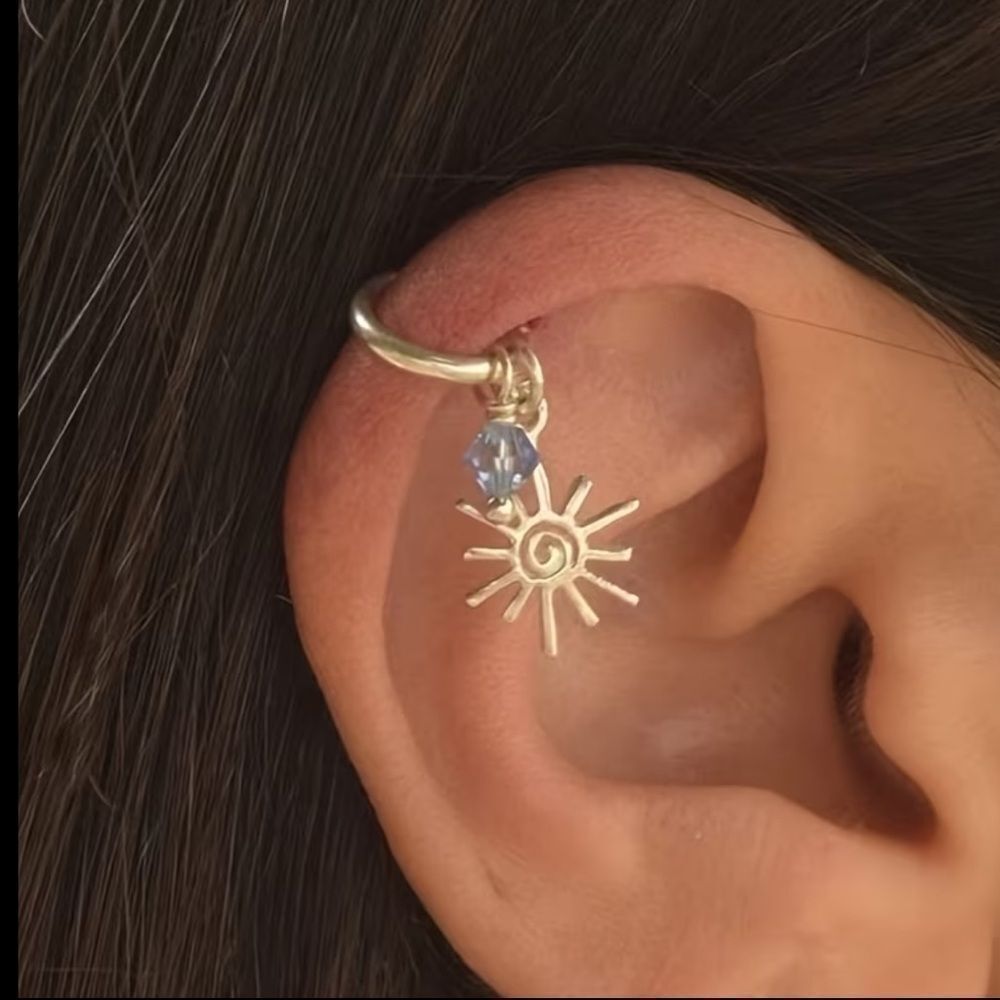 Boho sun ear cuff #2352